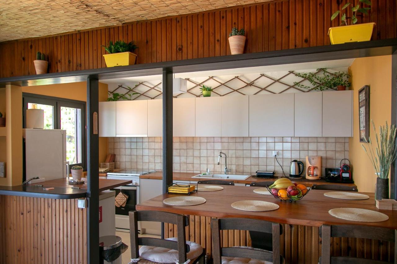 Summer Dream Cottage, 2Br, Beautiful Sea View Мохлос Экстерьер фото