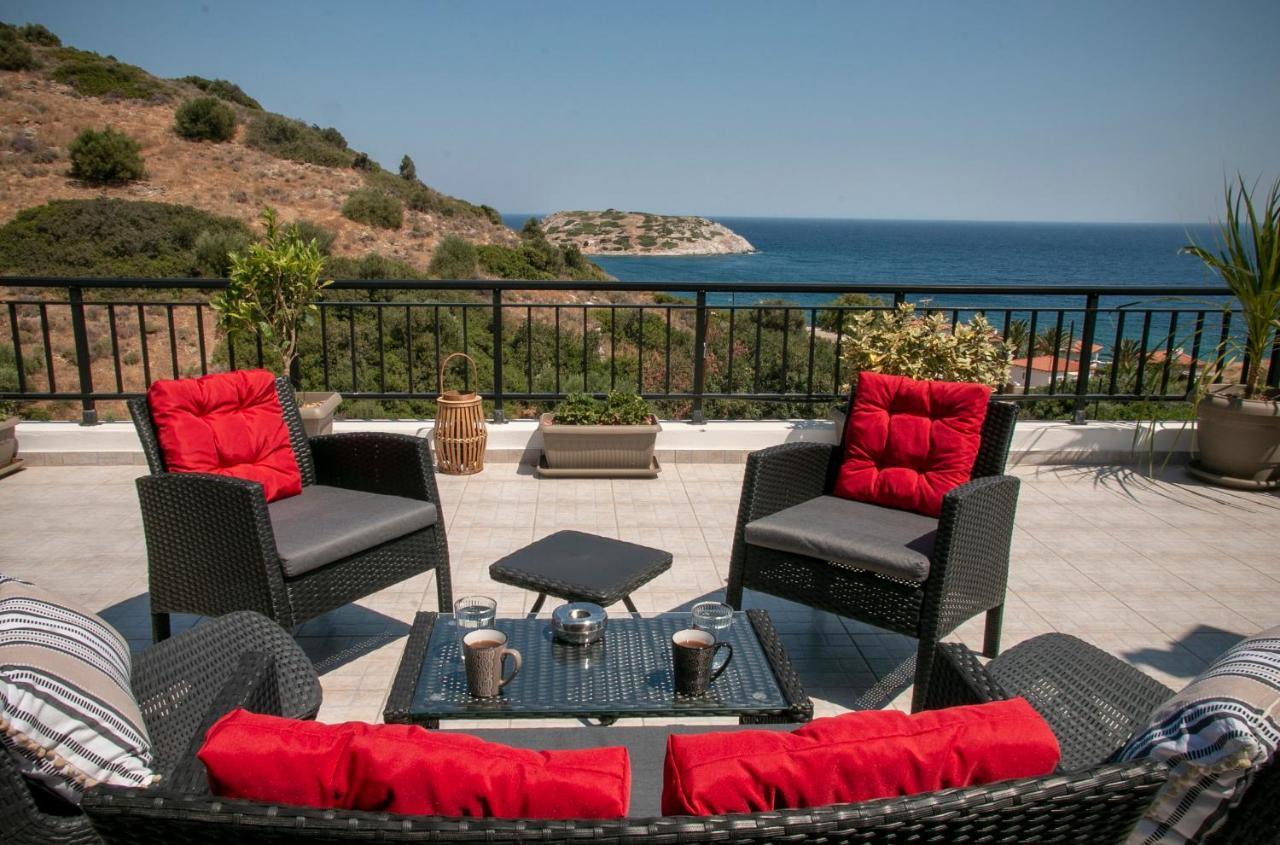 Summer Dream Cottage, 2Br, Beautiful Sea View Мохлос Экстерьер фото